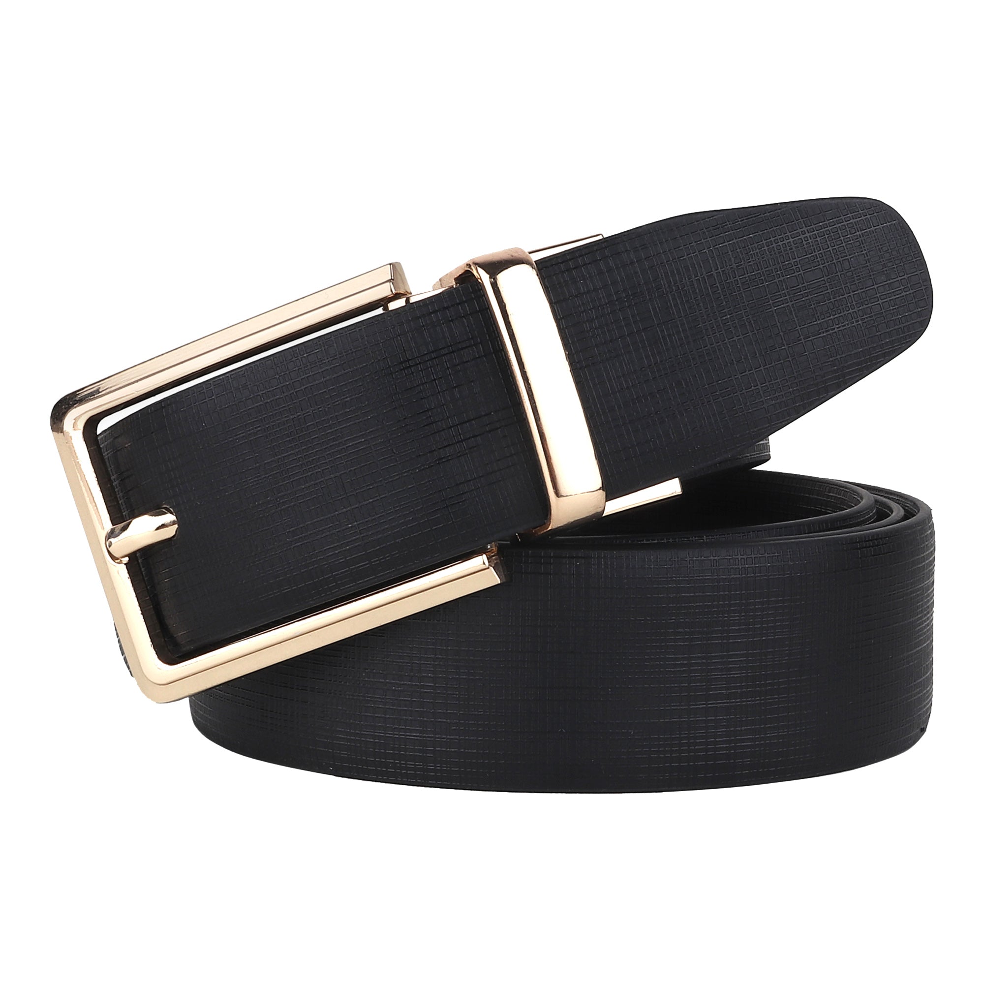 USL Men's Reversible Faux Leather Belt