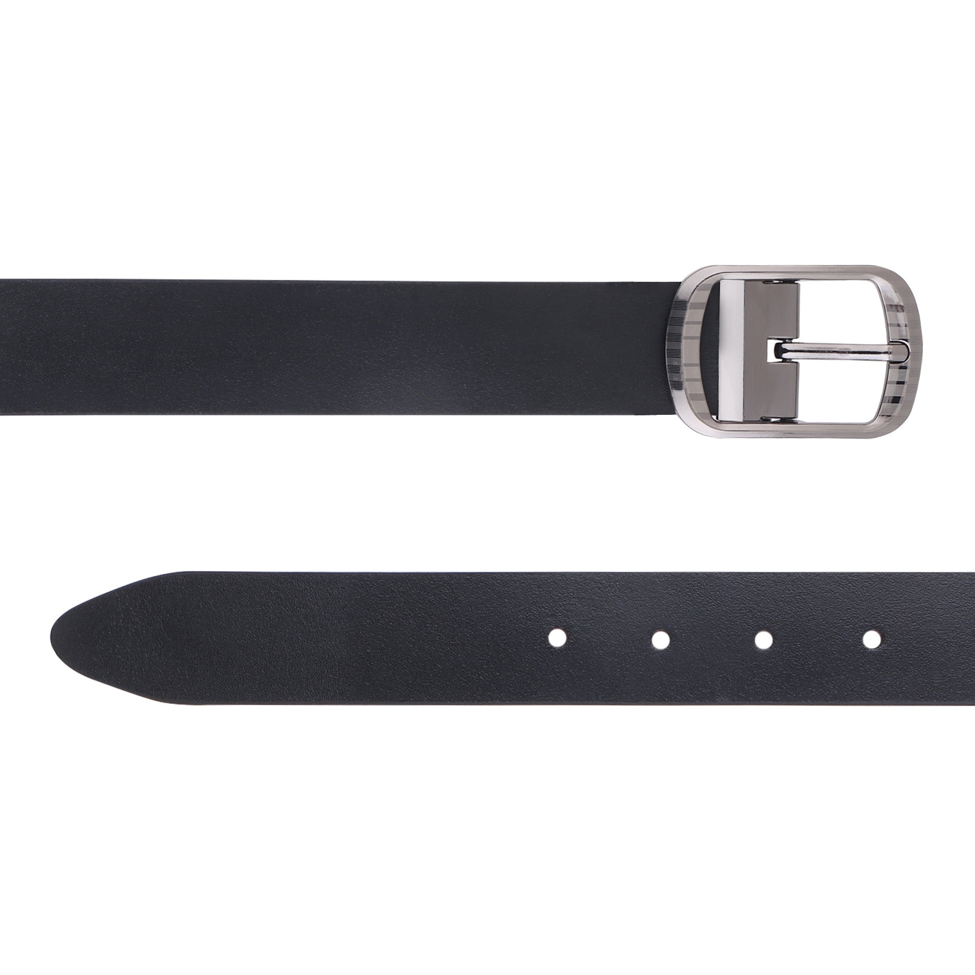 USL Casual Original Leather Belt for Men Color -Black Waist belt