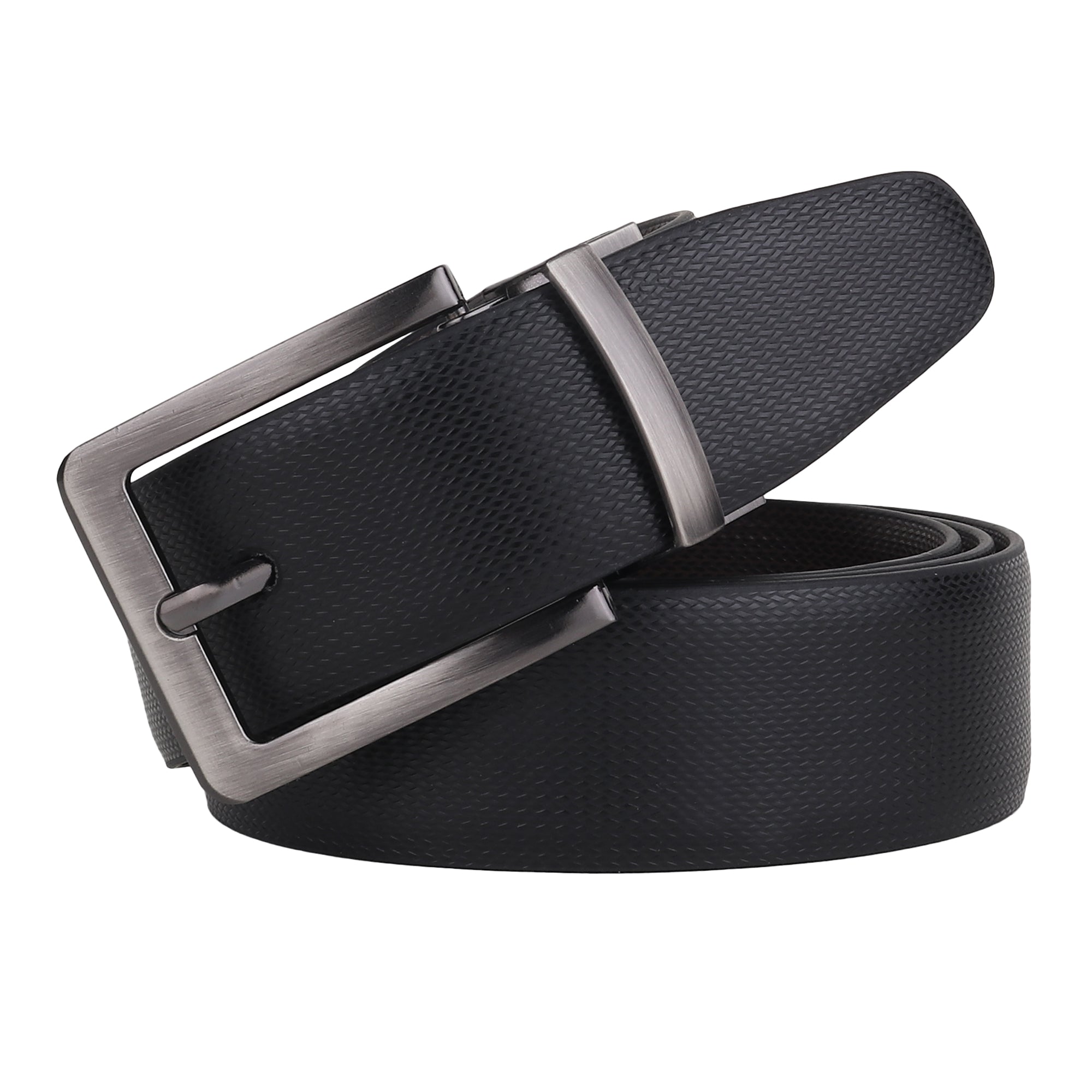 USL Men's Reversible PU Leather Belt