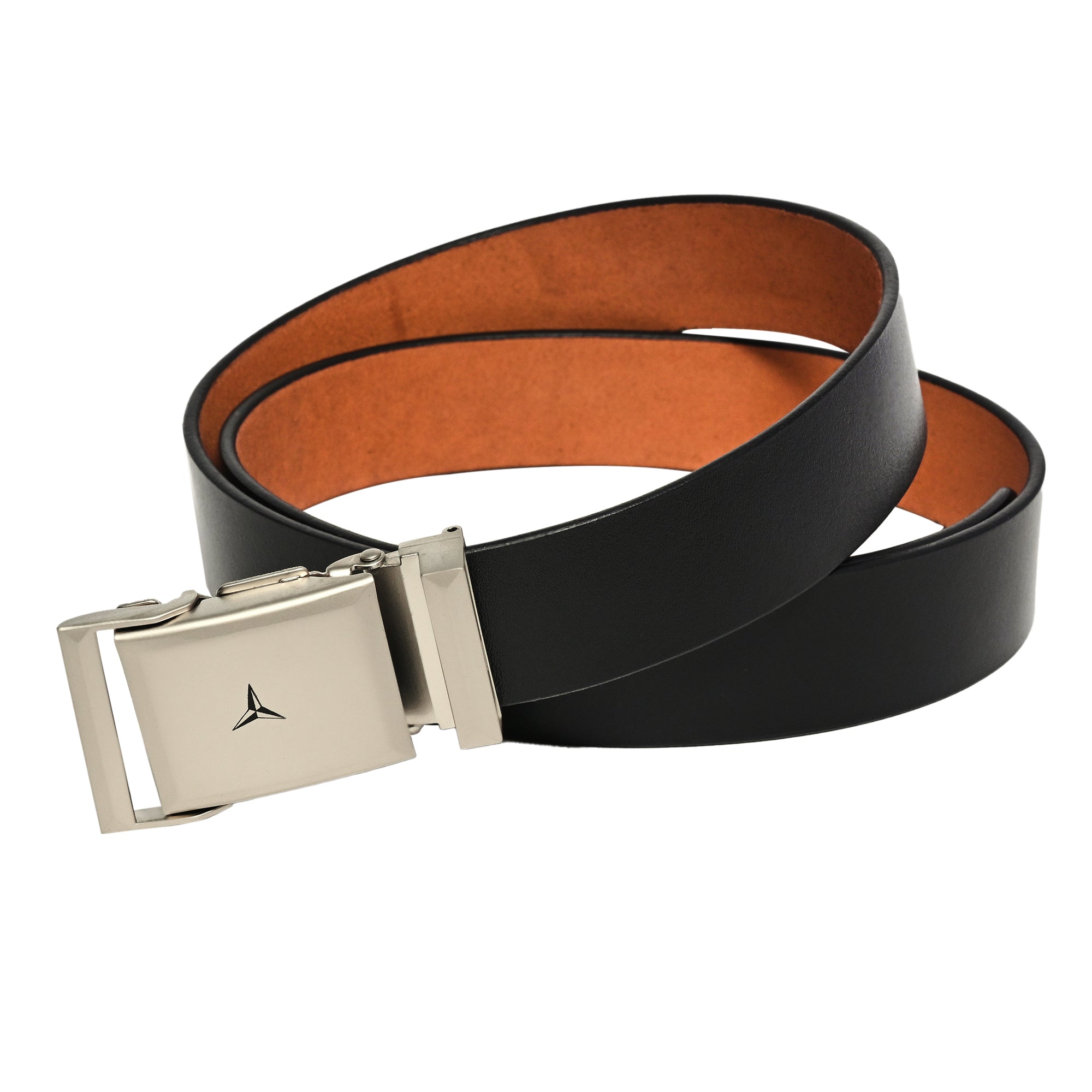 USL Army Lock Casual Original Leather Belt for Men Color -Black Waist belt