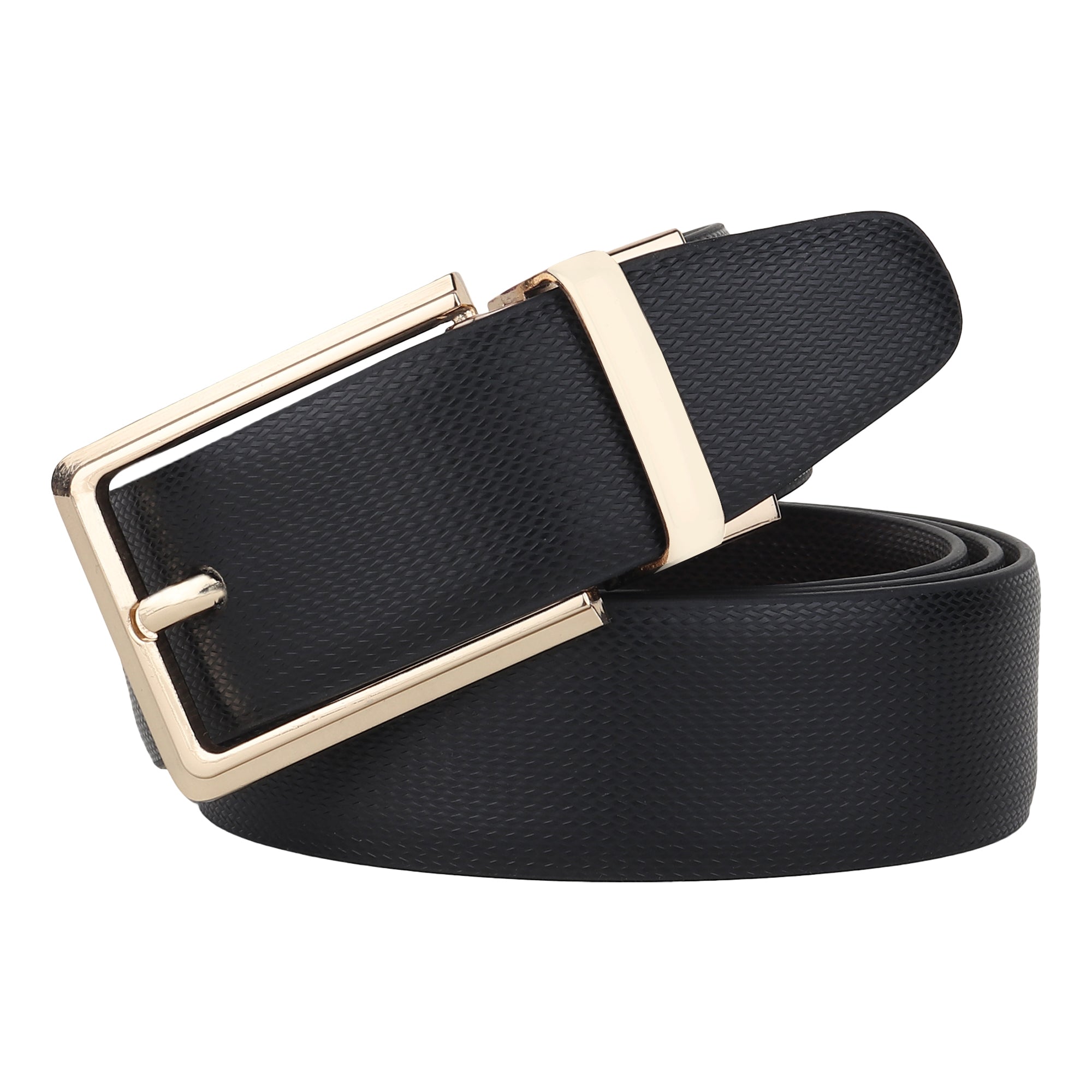 USL Men's Reversible Faux Leather Belt