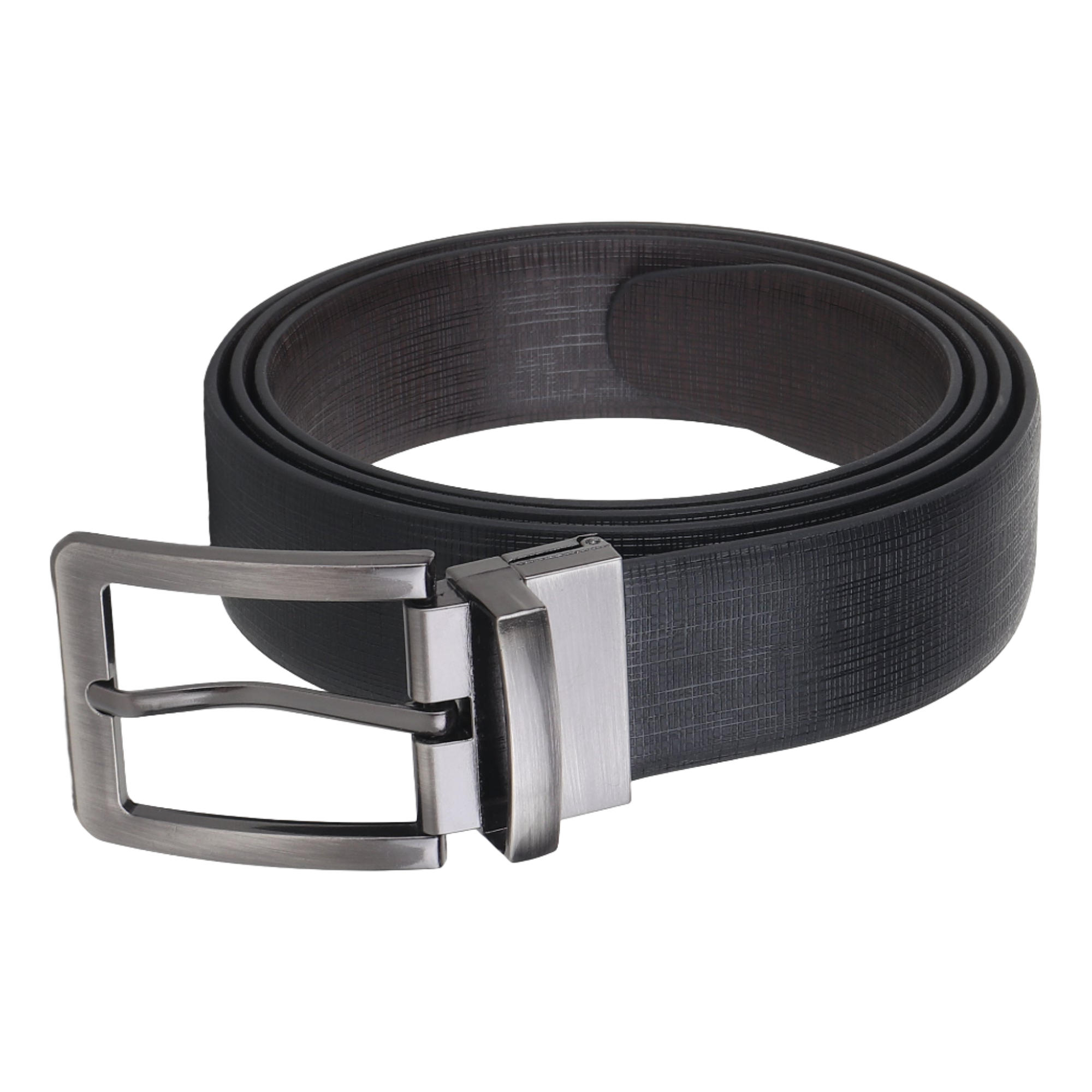 USL Men's Reversible PU Leather Belt