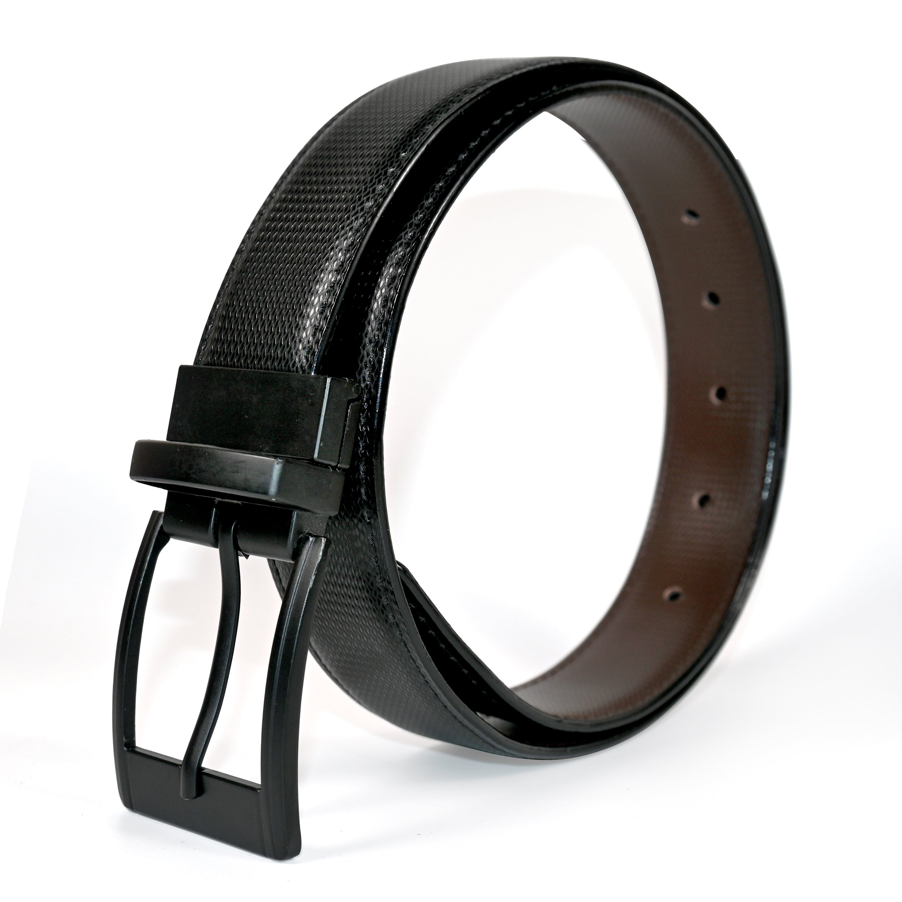 USL Men's Reversible Pu-Leather Formal & Casual Belt