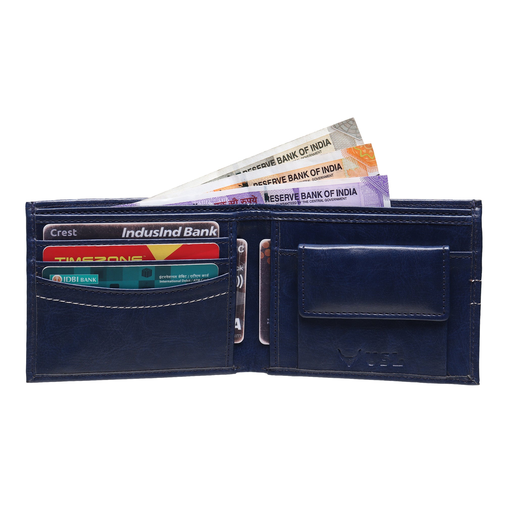 USL Faux Leather Wallet: Versatile Fashion Statement