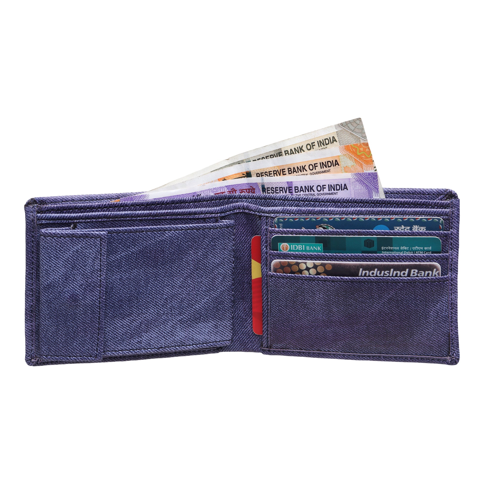 USL Designer Faux Leather Wallet: Modern Utility