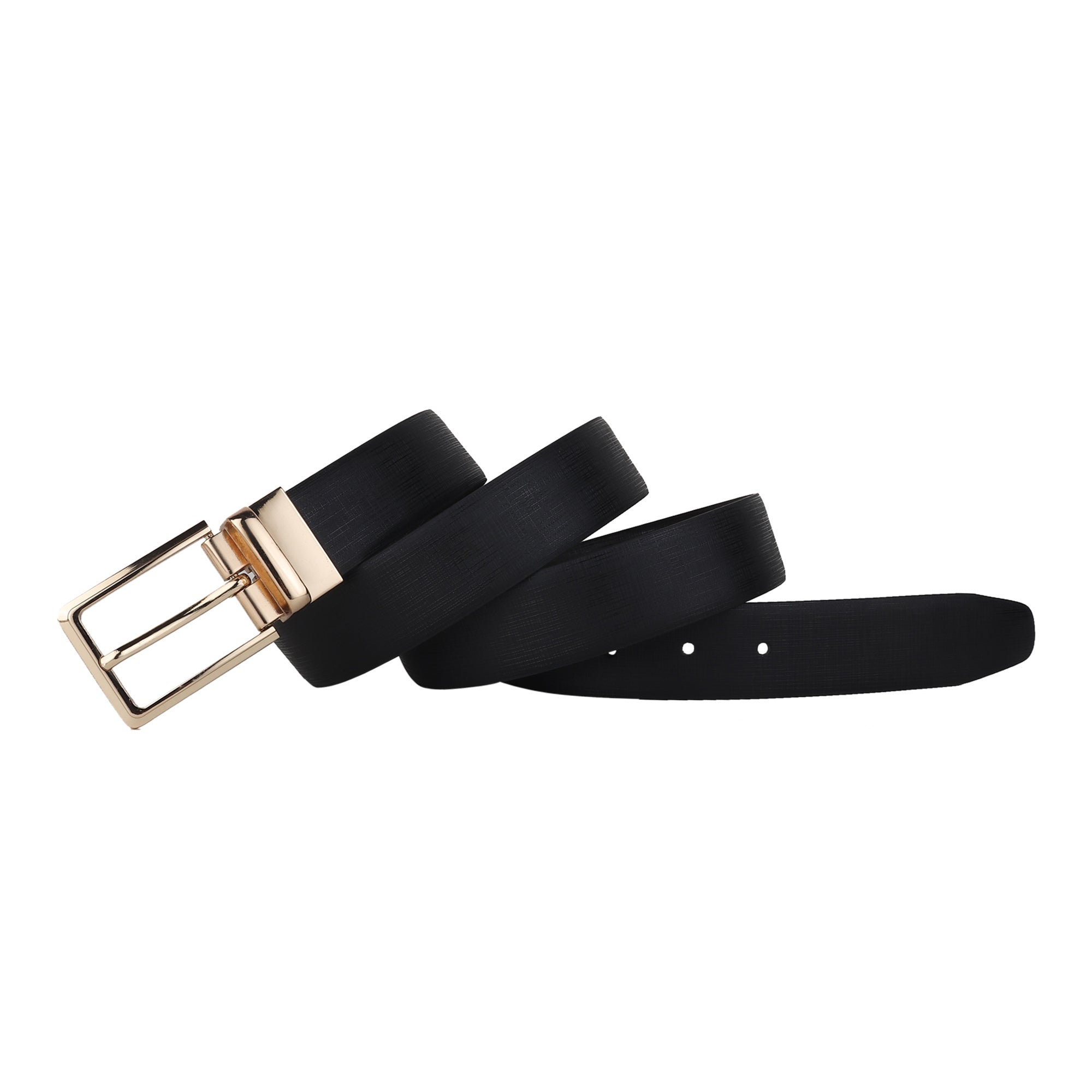 USL Men's Reversible Faux Leather Belt