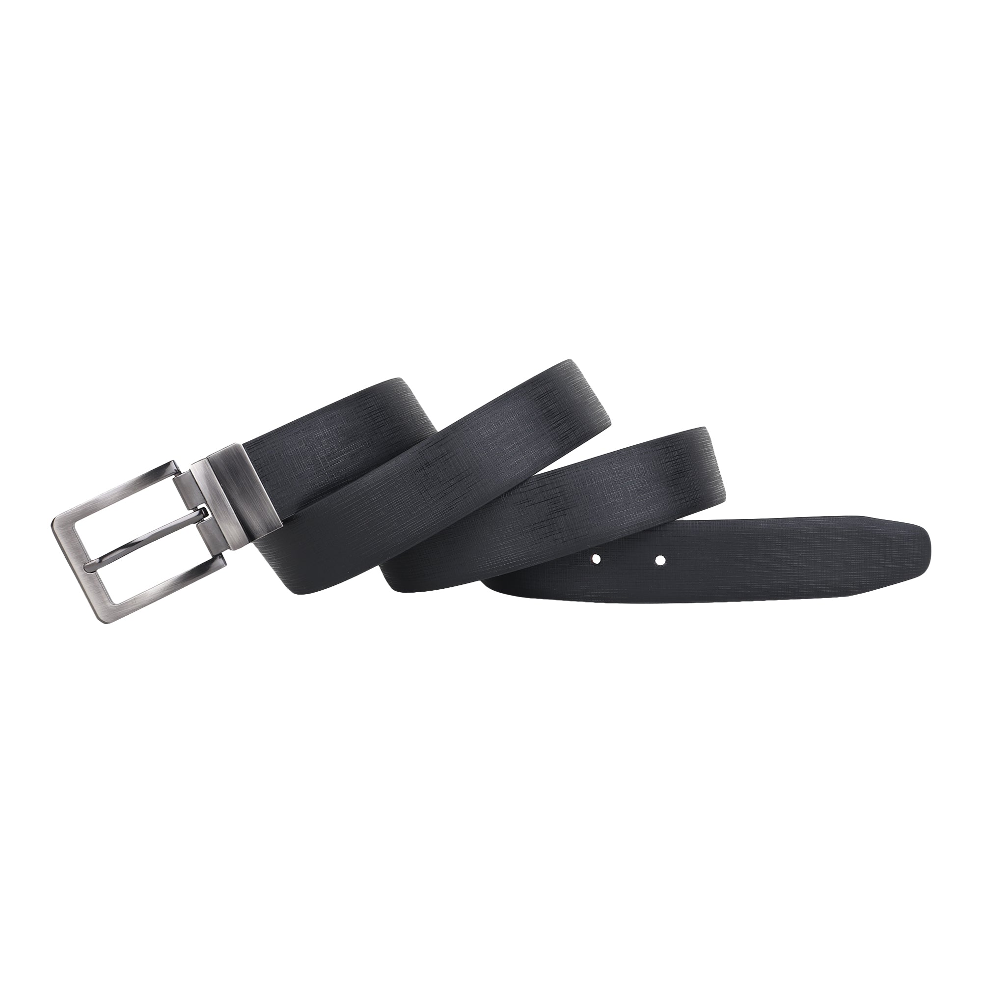 USL Men's Reversible PU Leather Belt