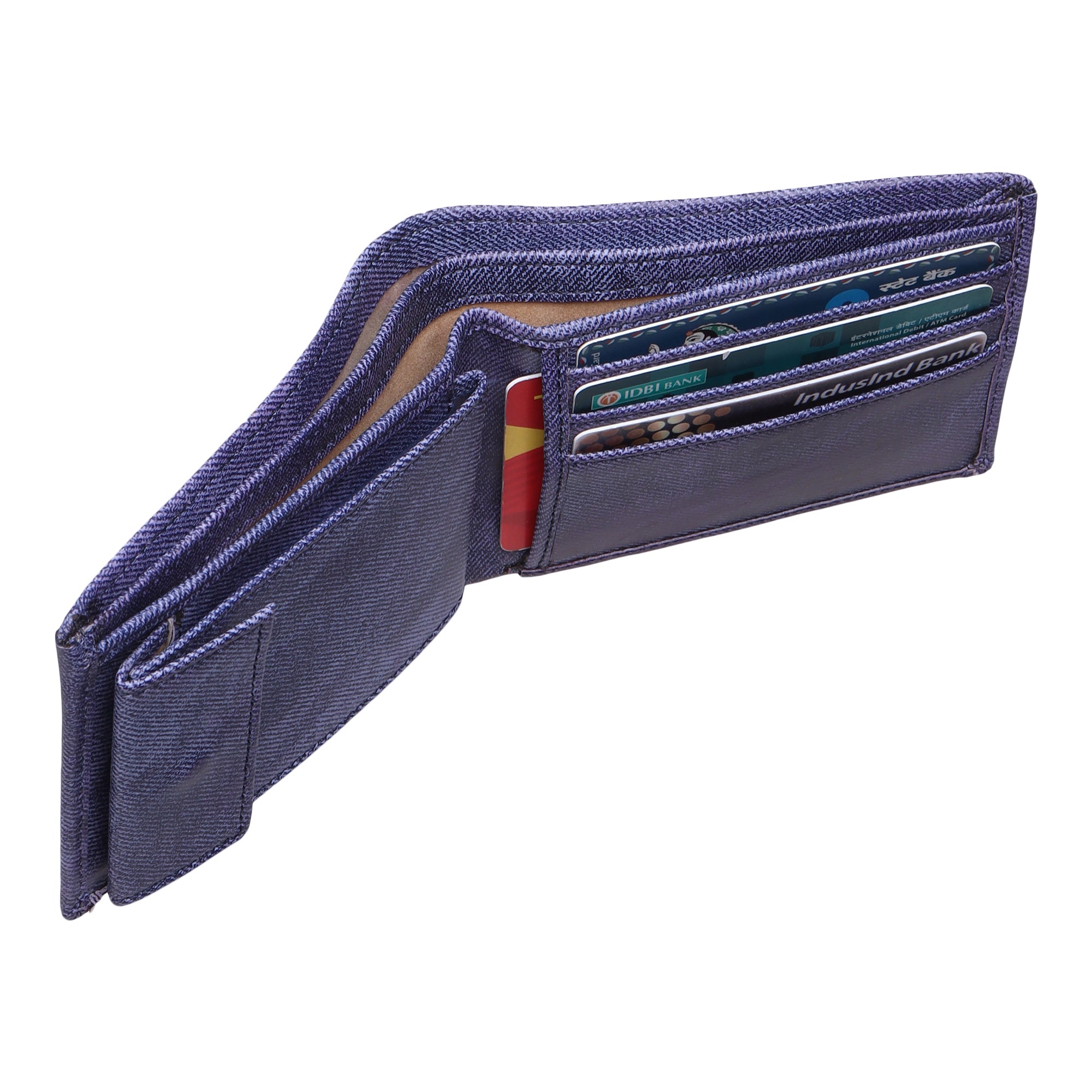 USL Designer Faux Leather Wallet: Modern Utility