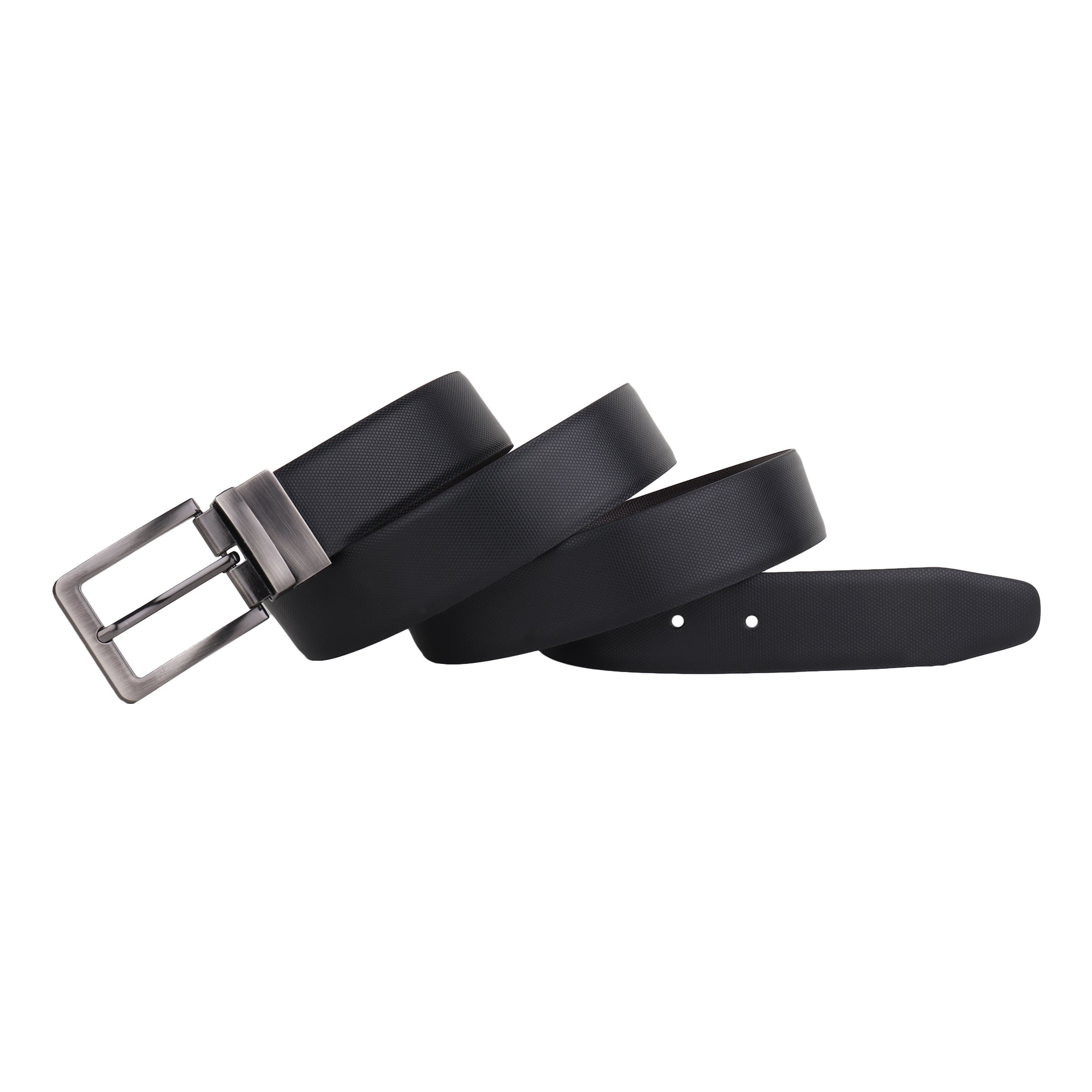 USL Men's Reversible PU Leather Belt