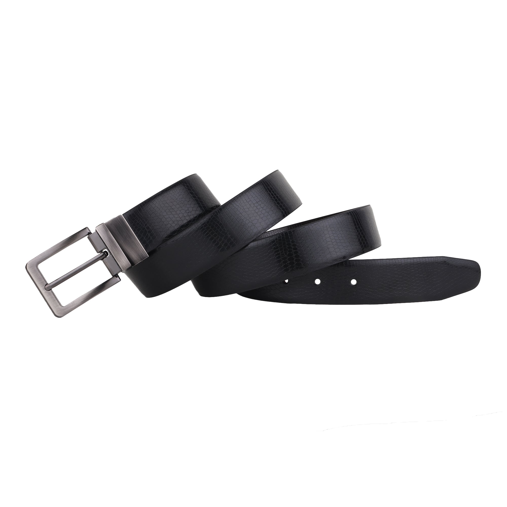 USL Men's Reversible PU Leather Belt