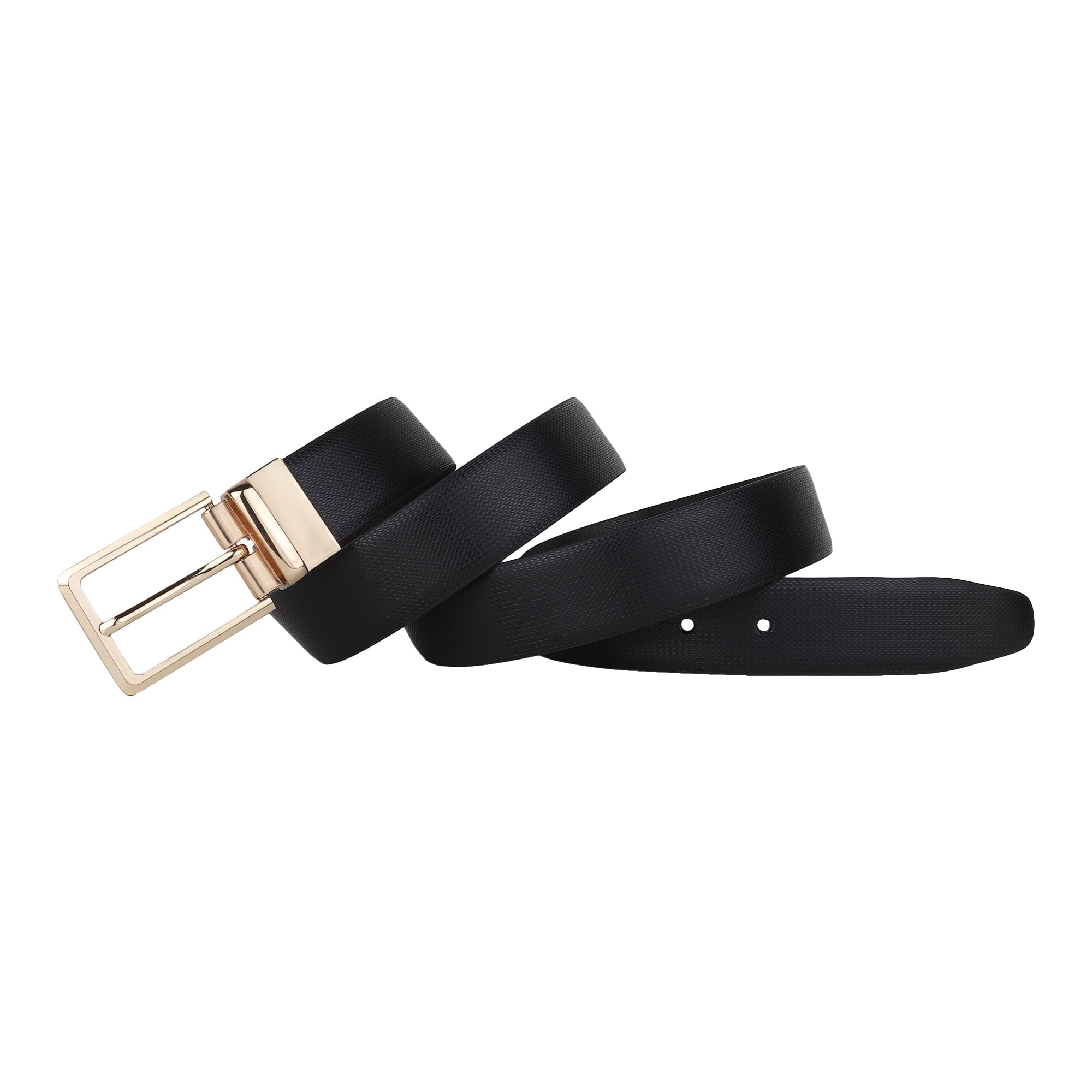 USL Men's Reversible Faux Leather Belt