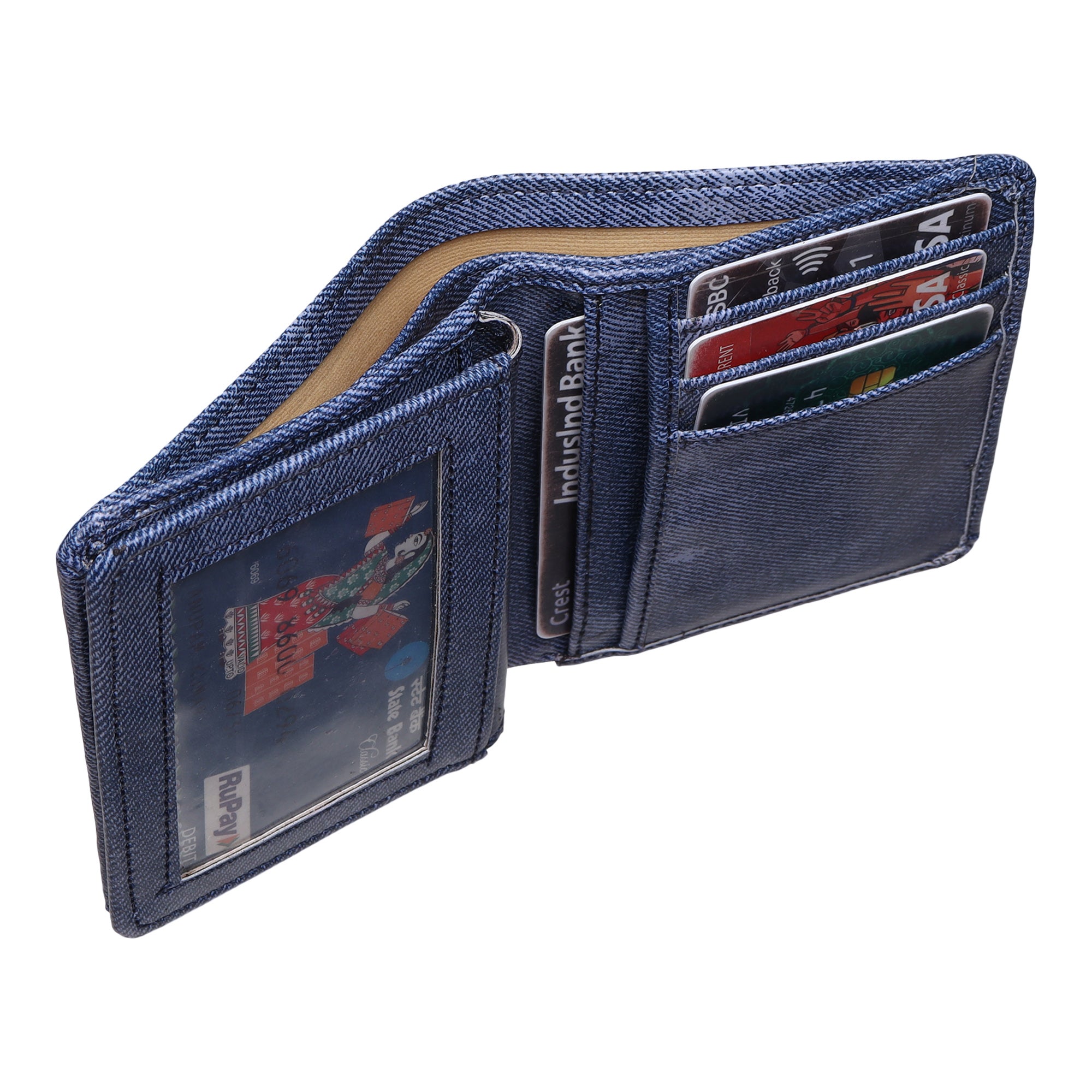 USL Faux Leather Wallet: Functional Simplicity