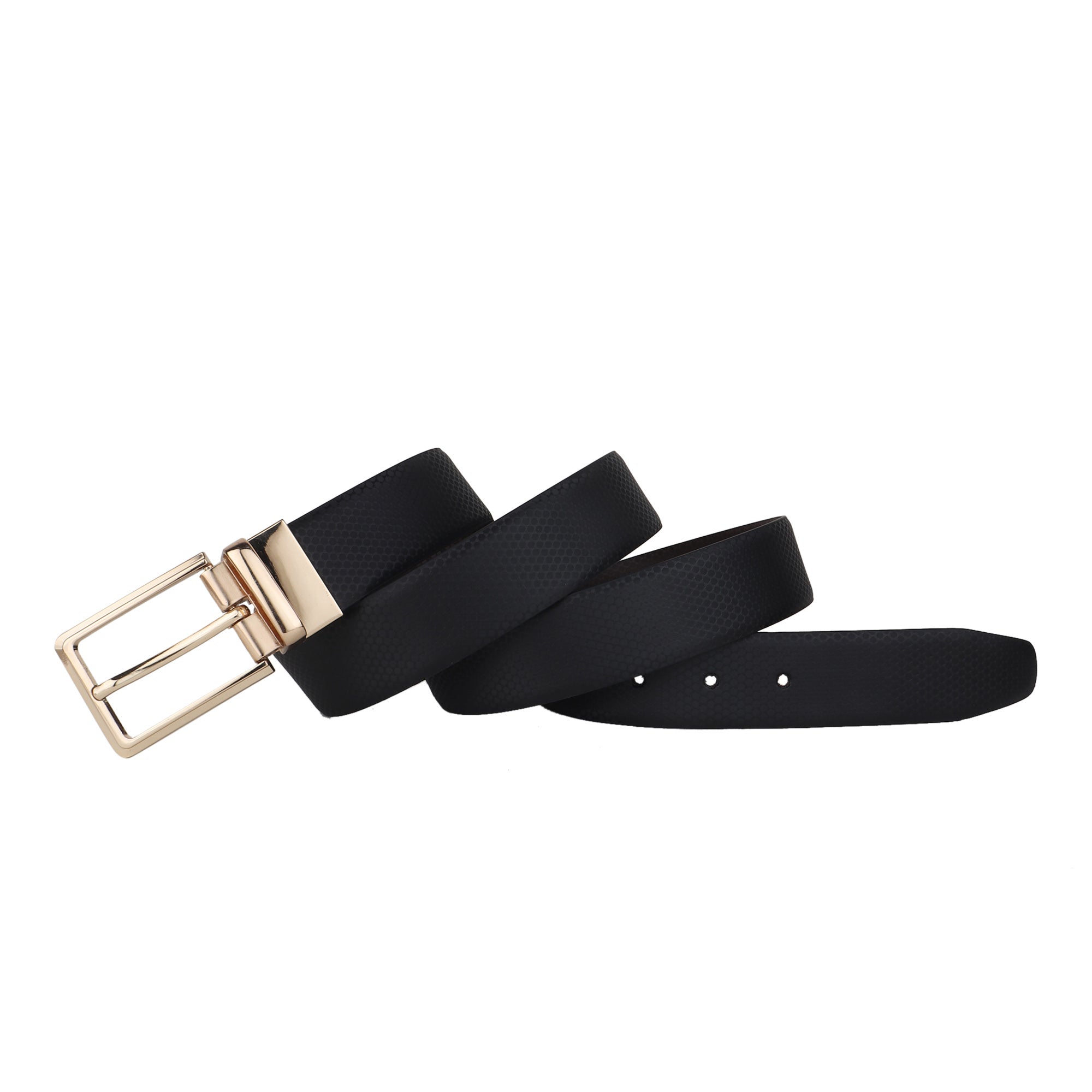 USL Men's Reversible Faux Leather Belt