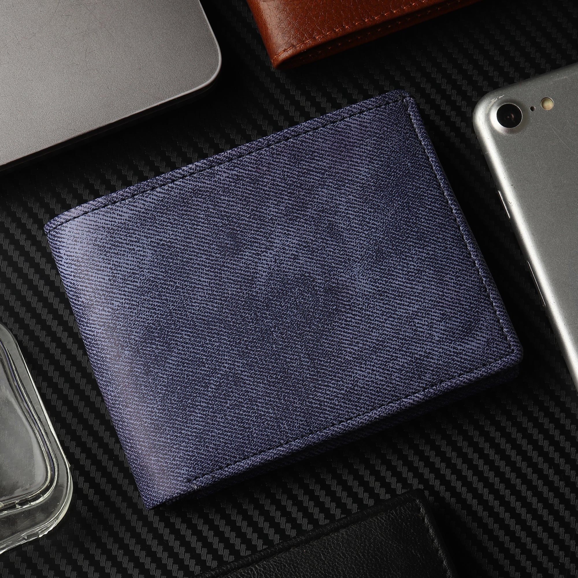 USL Designer Faux Leather Wallet: Modern Utility