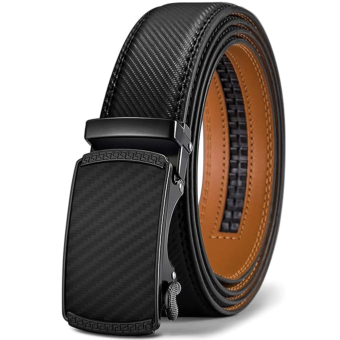 USL Vegan Leather AutoLock Belt for Men