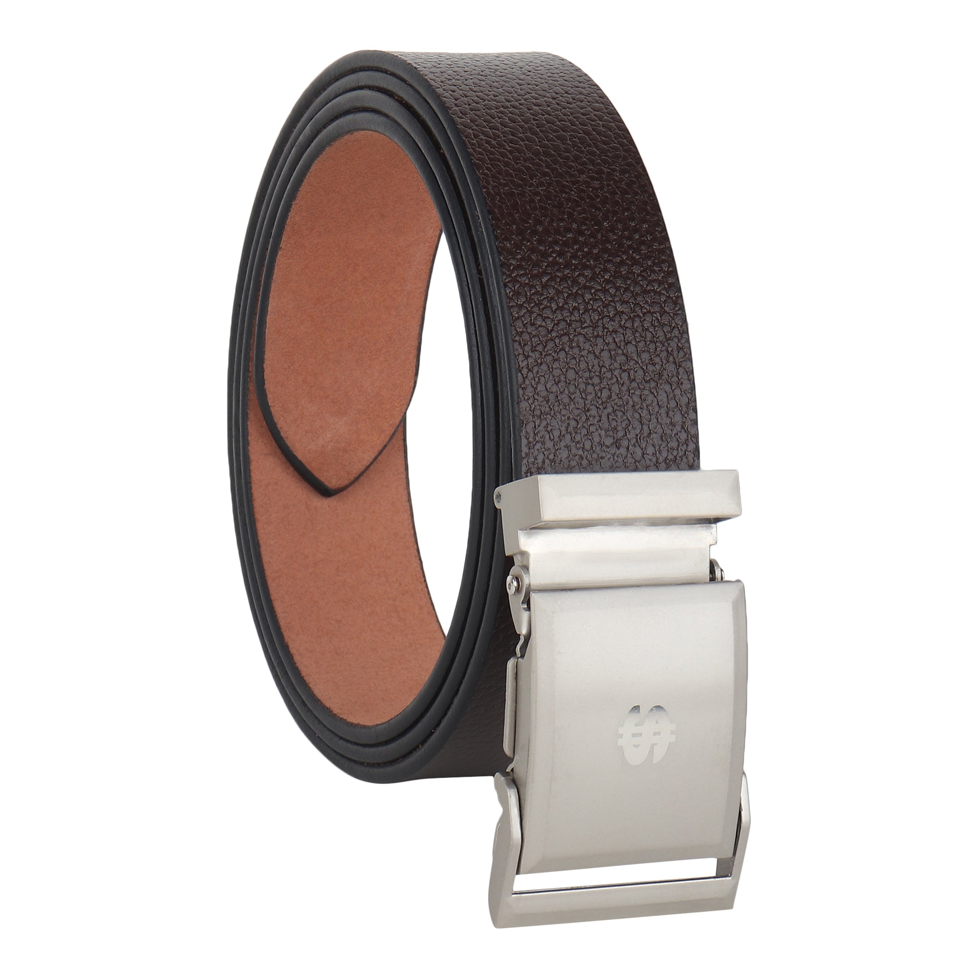 USL Men's Genuine Leather Belt for Men | (Formal/Casual) | Black/Brown