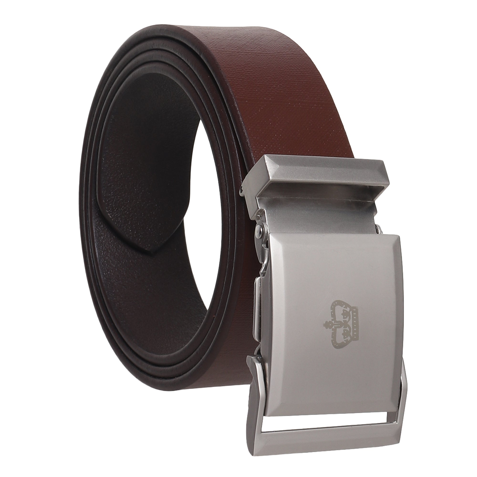 USL Genuine Leather Belt for Men & Boys Brown & Black