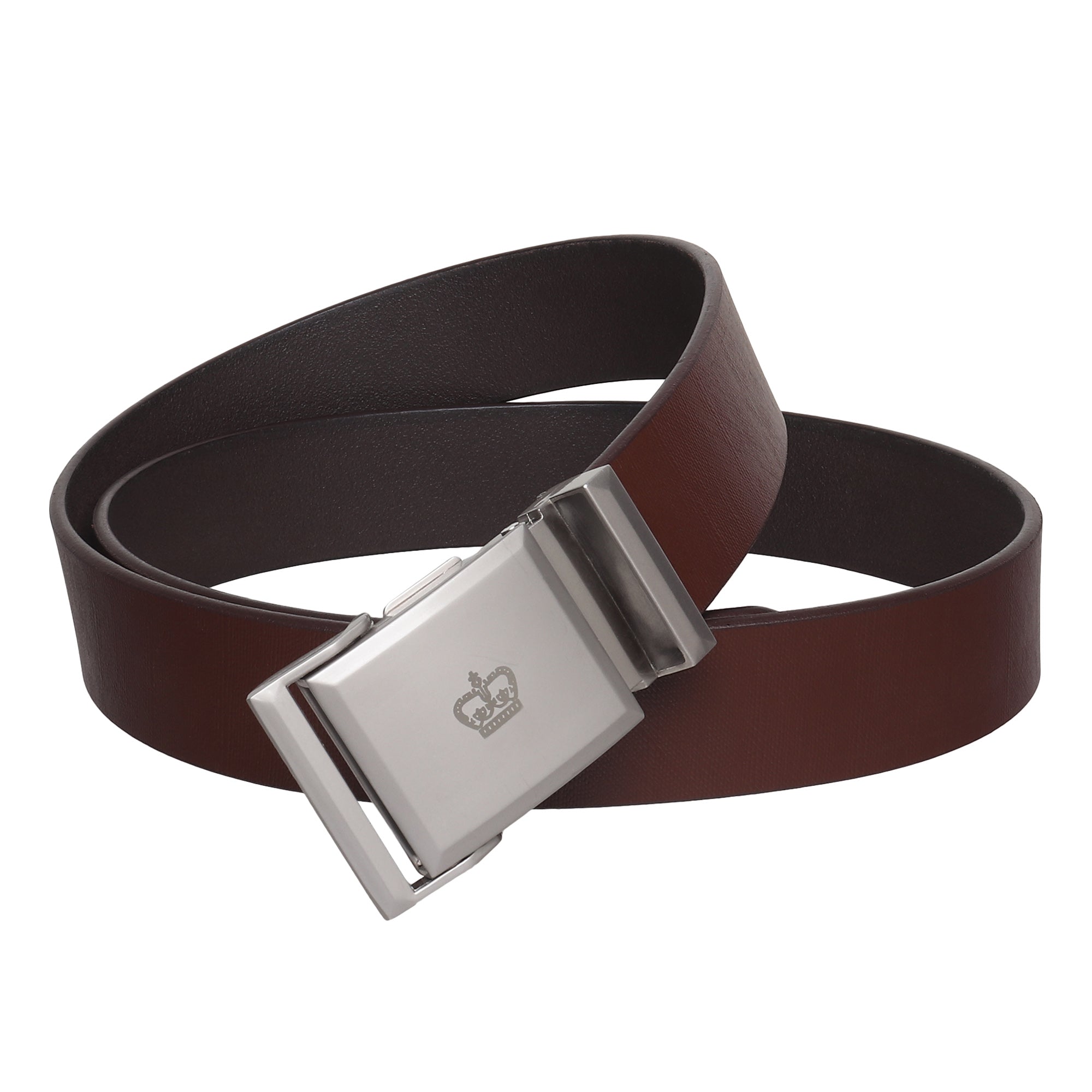 USL Genuine Leather Belt for Men & Boys Brown & Black