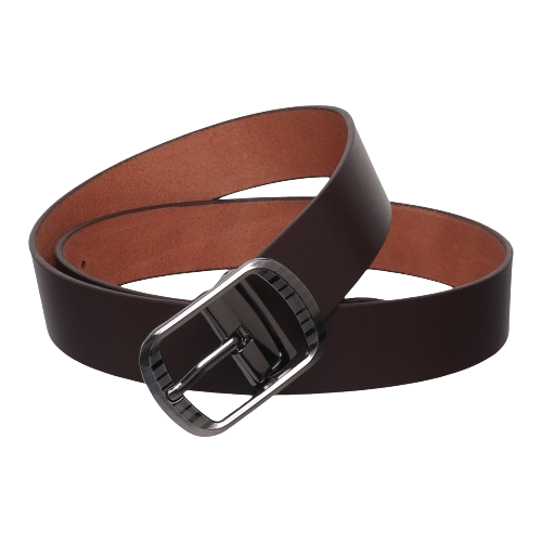 USL Casual Original Leather Belt for Men Color -Black Waist belt