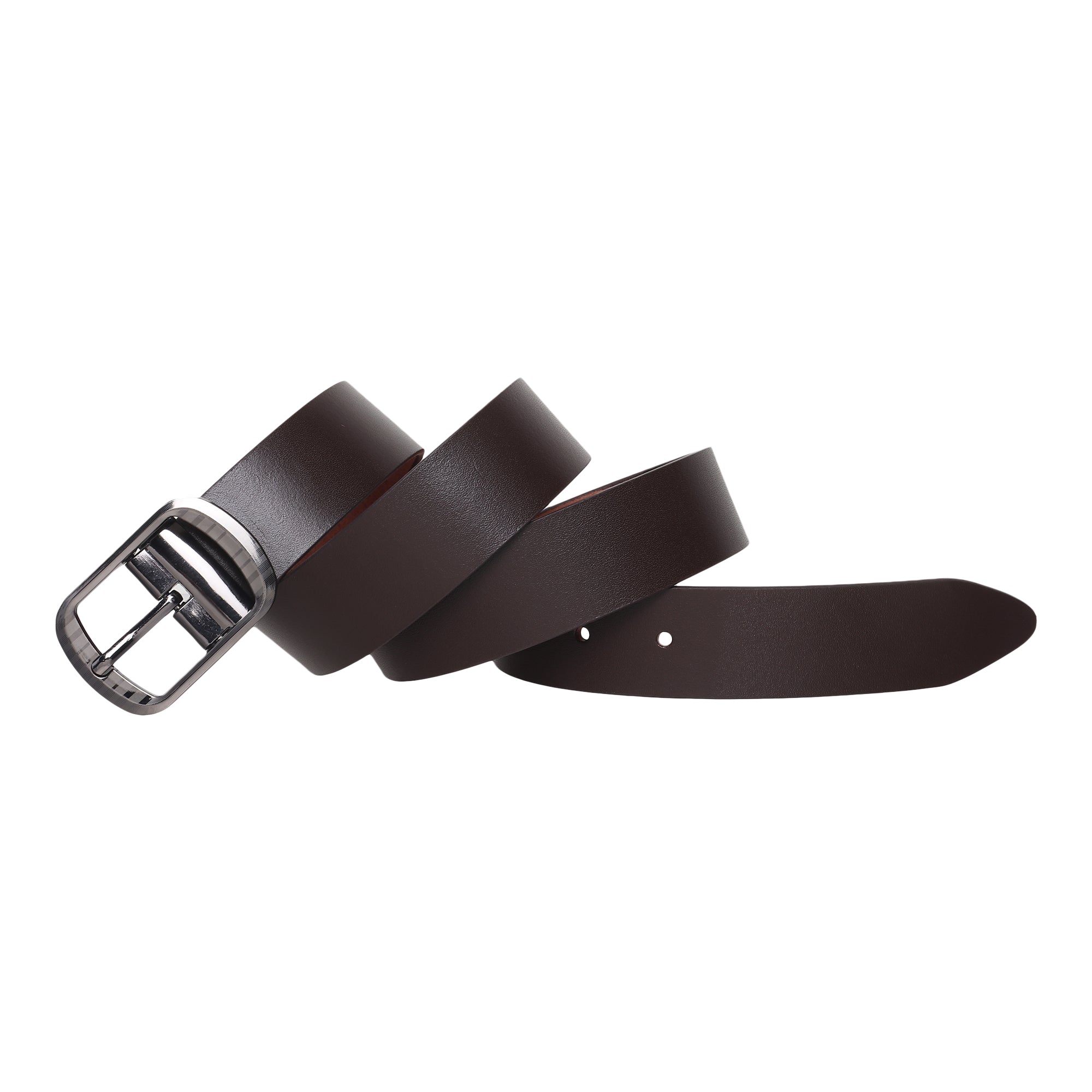 USL Casual Original Leather Belt for Men Color -Black Waist belt