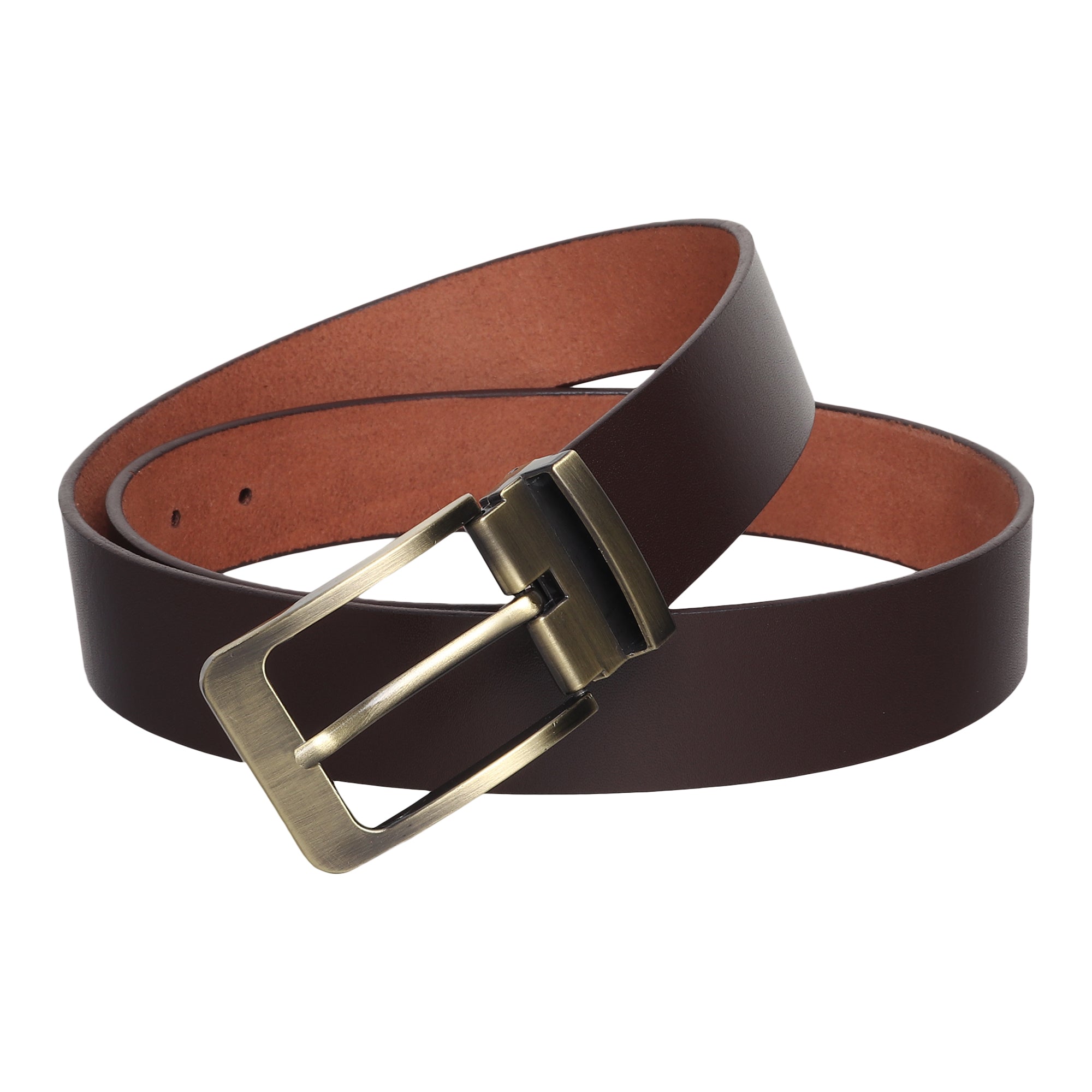 USL Mens Leather Belt | Leather Belt For Men | Formal Mens Leather Belt