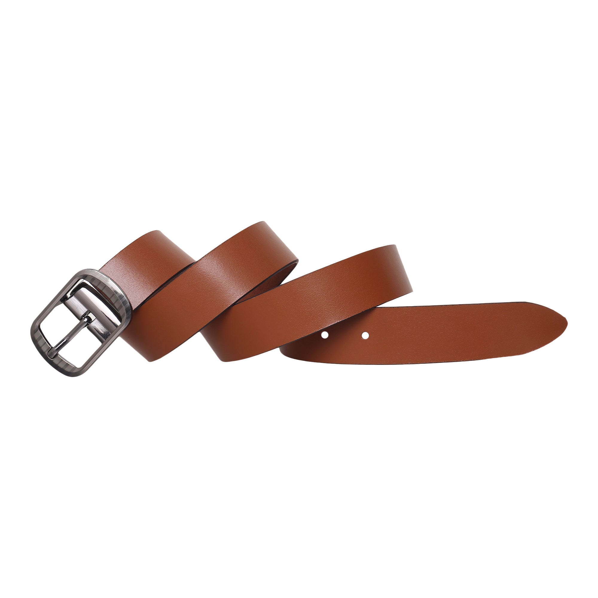 USL Casual Original Leather Belt for Men Color -Black Waist belt