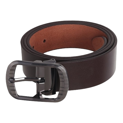 USL Casual Original Leather Belt for Men Color -Black Waist belt