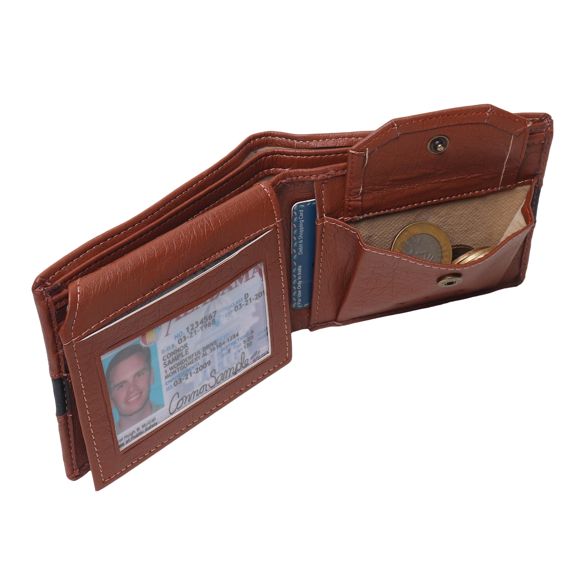 USL Signature Collection: Timeless Faux Leather Wallet