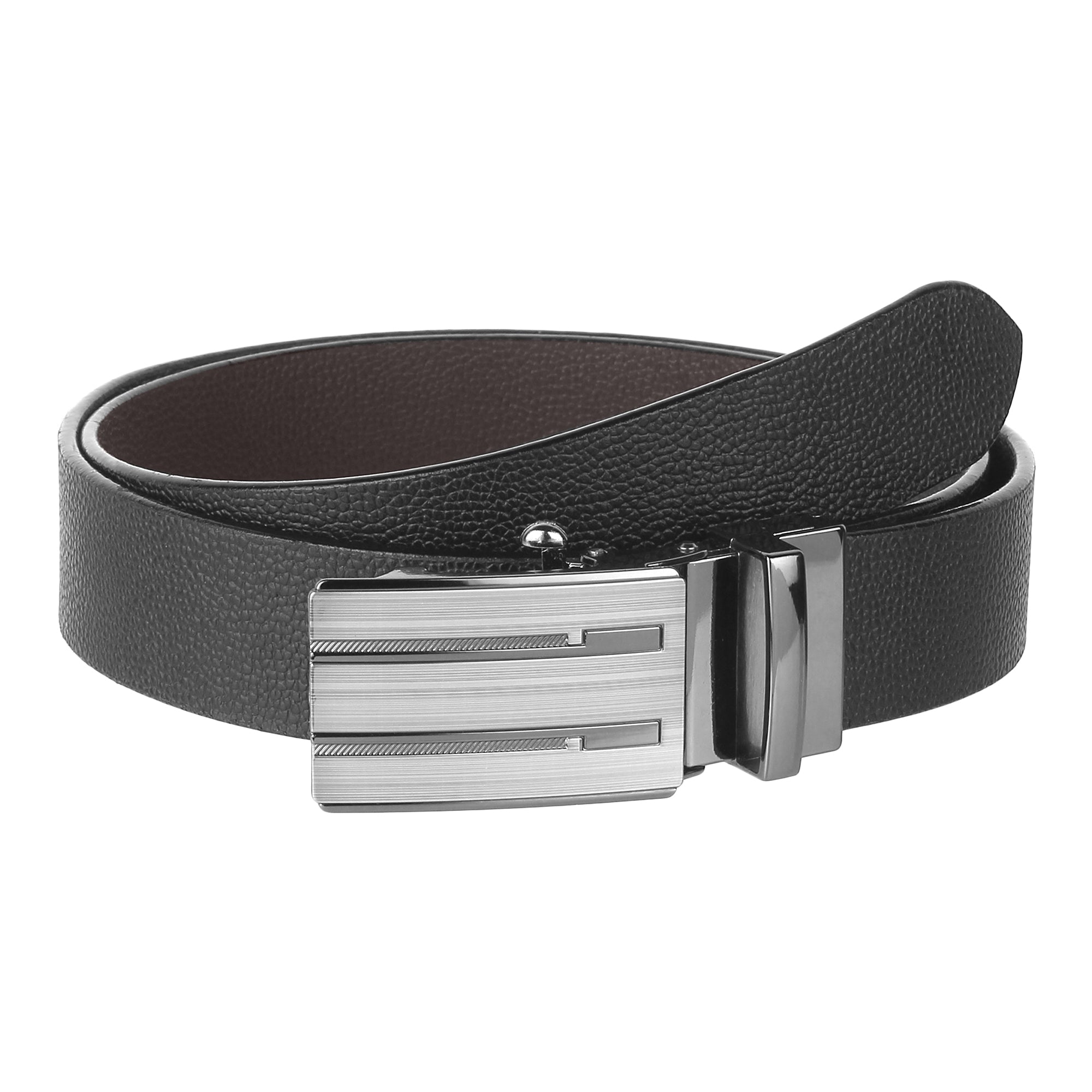 USL Formal Genuine Leather Belt With Adjustable Buckle For Men And Boys