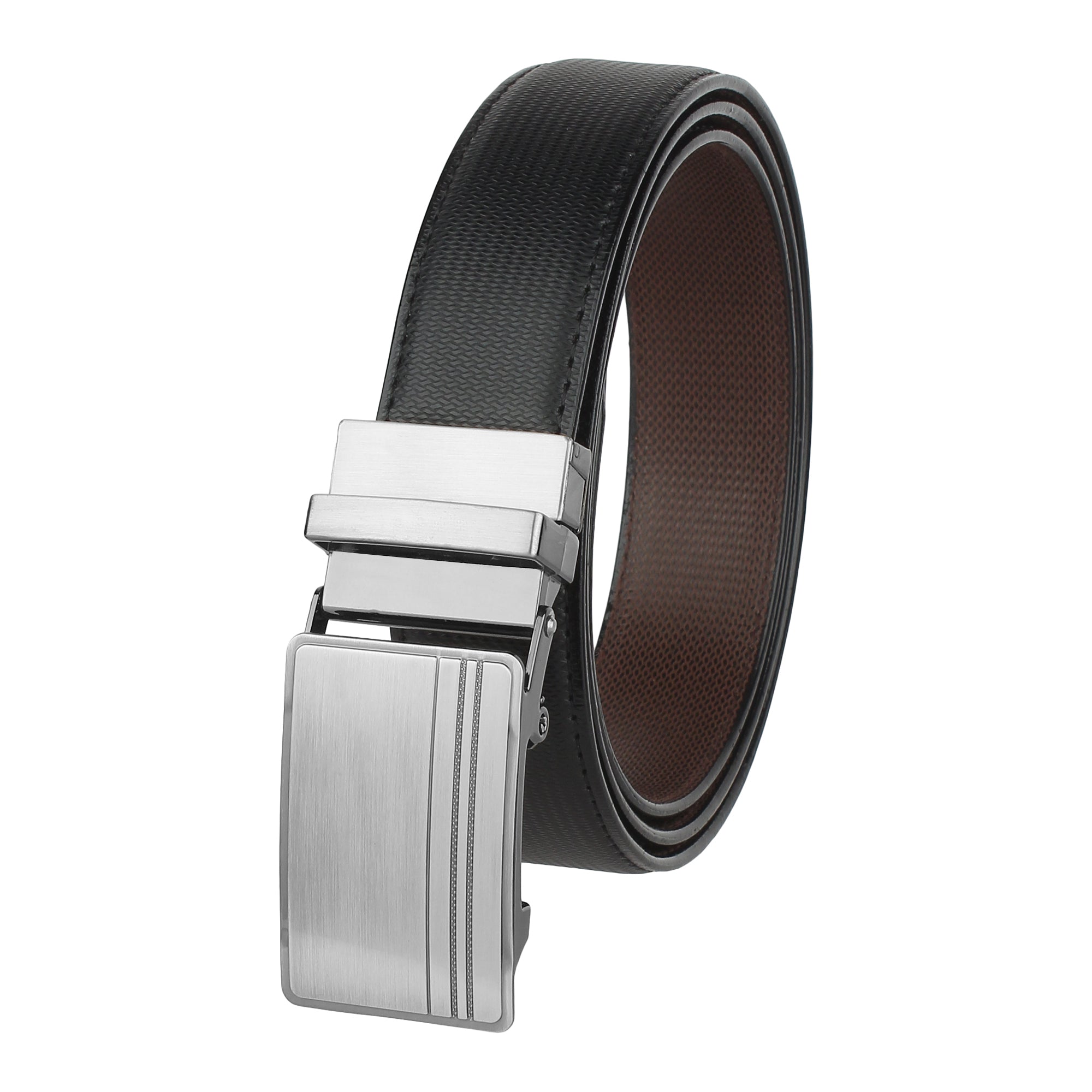 USL Men's PU Leather Reversible Belt