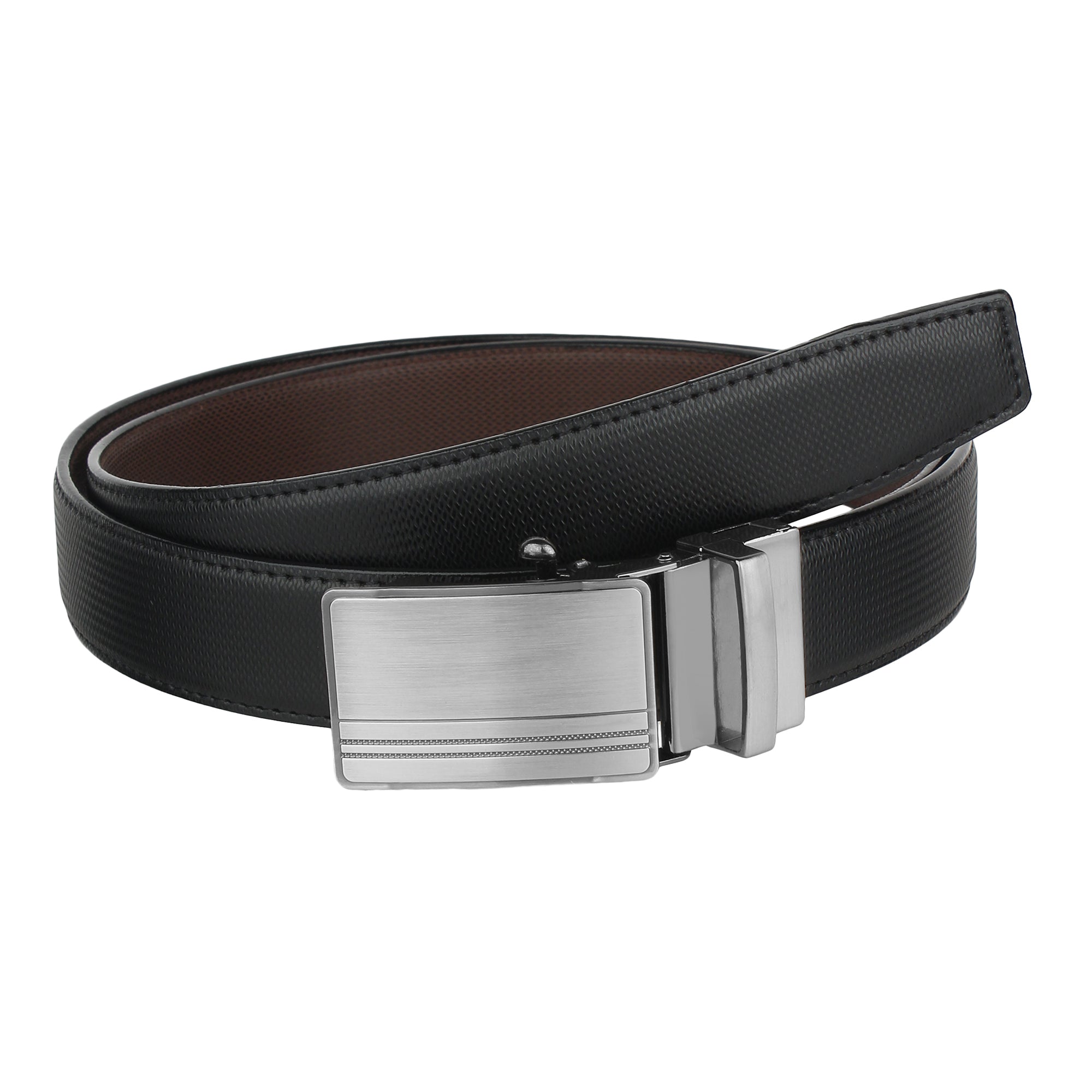 USL Men's PU Leather Reversible Belt