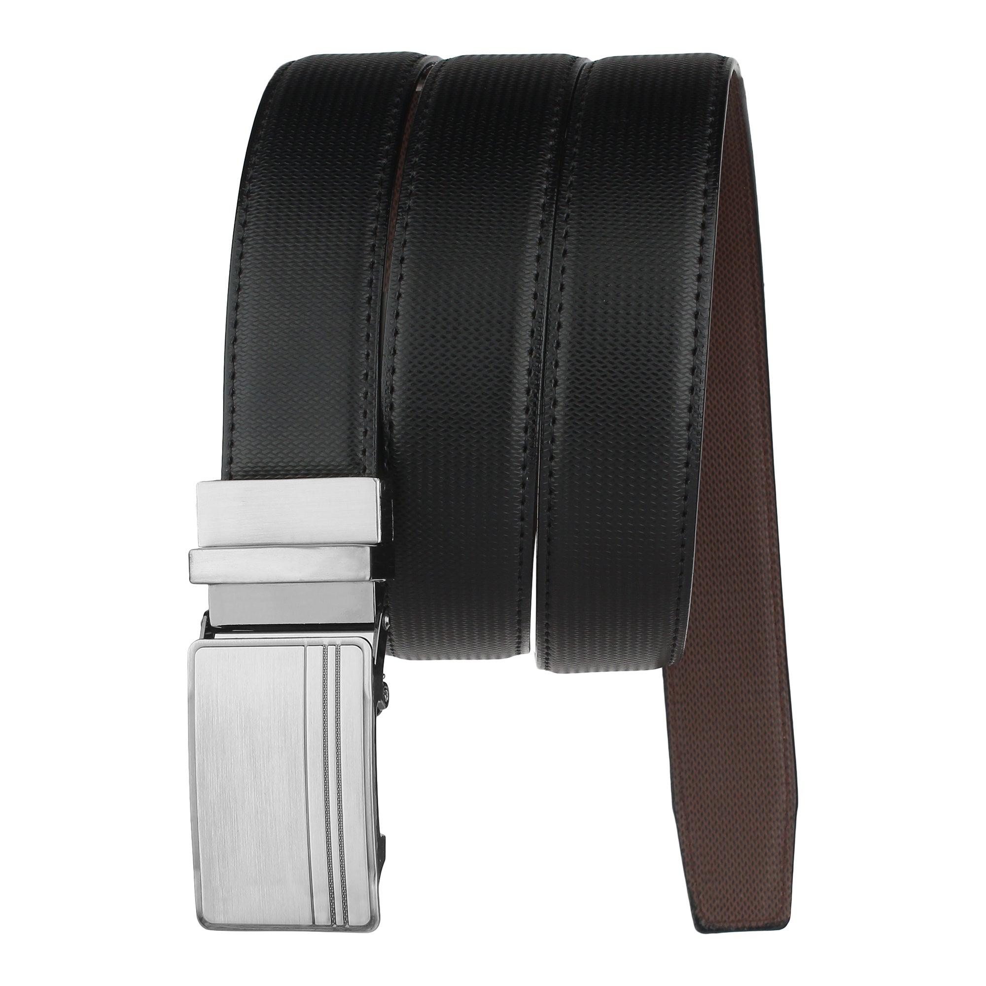 USL Men's PU Leather Reversible Belt