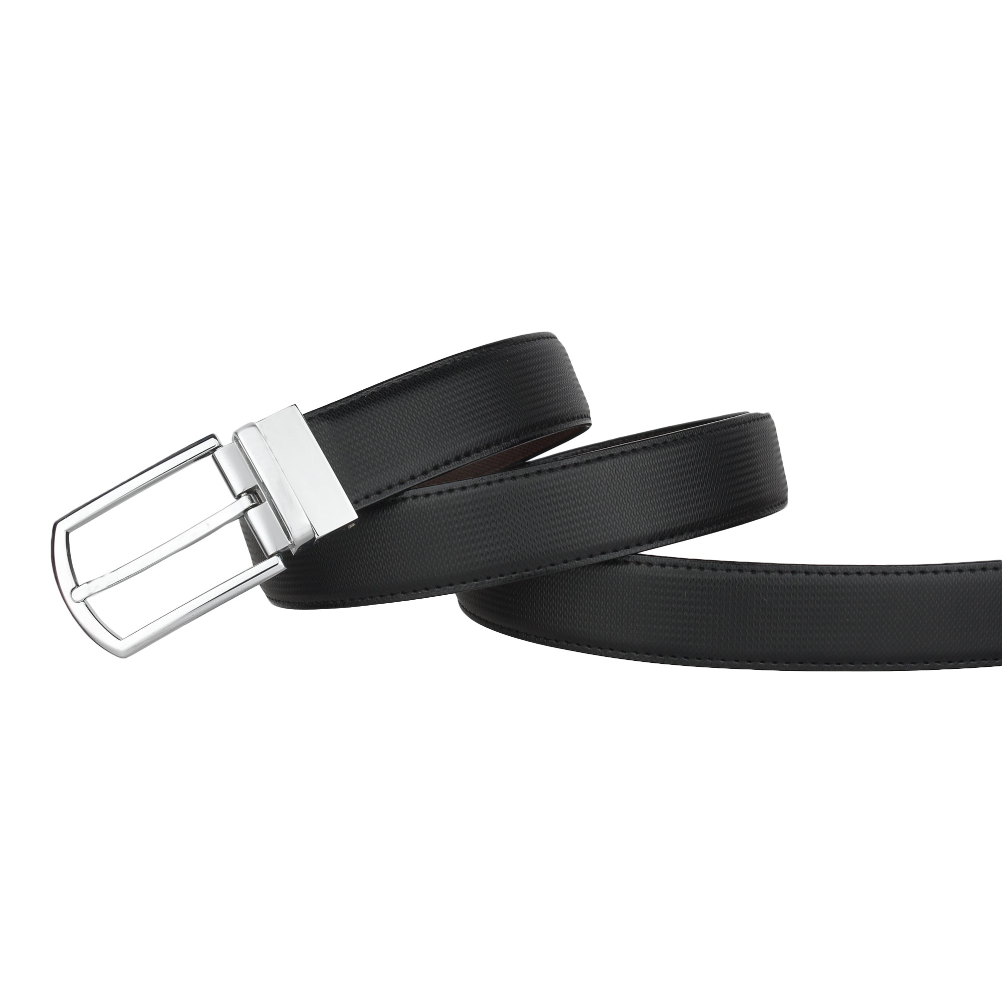 USL Men's PU Leather Reversible Belt