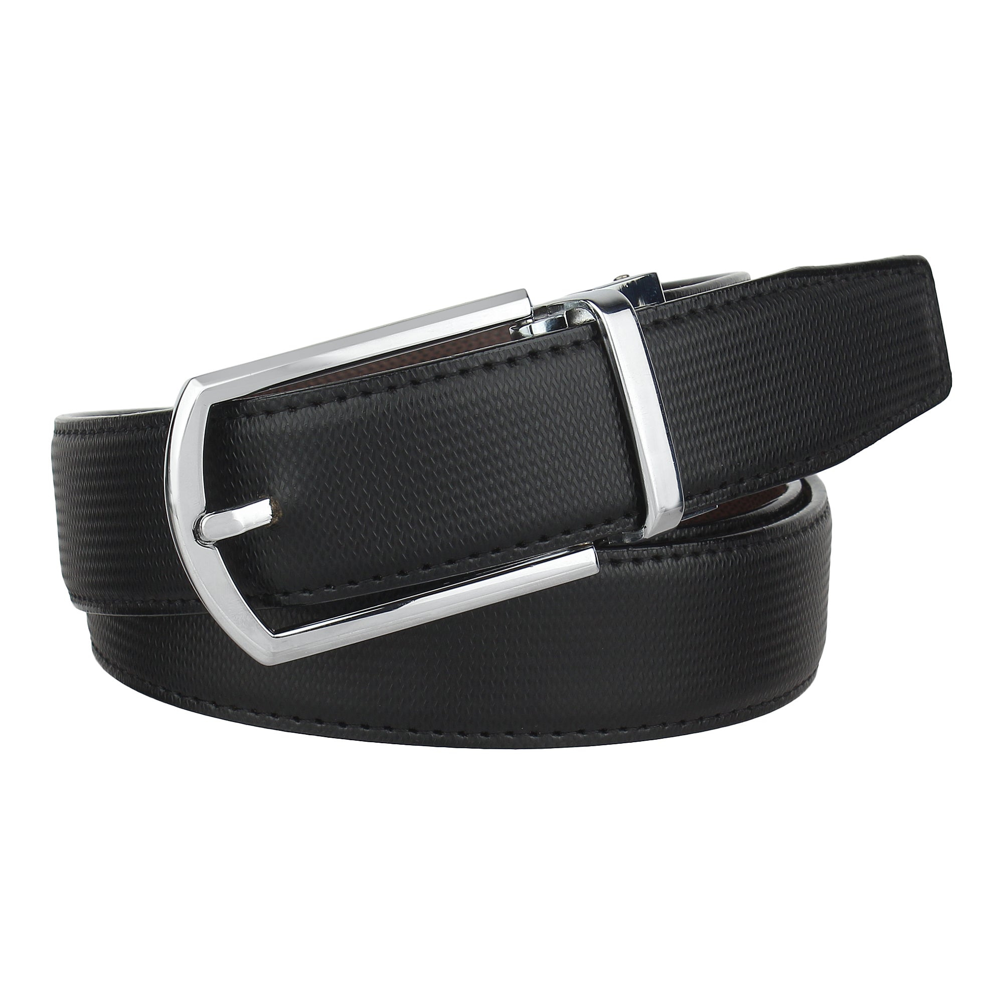 USL Men's PU Leather Reversible Belt