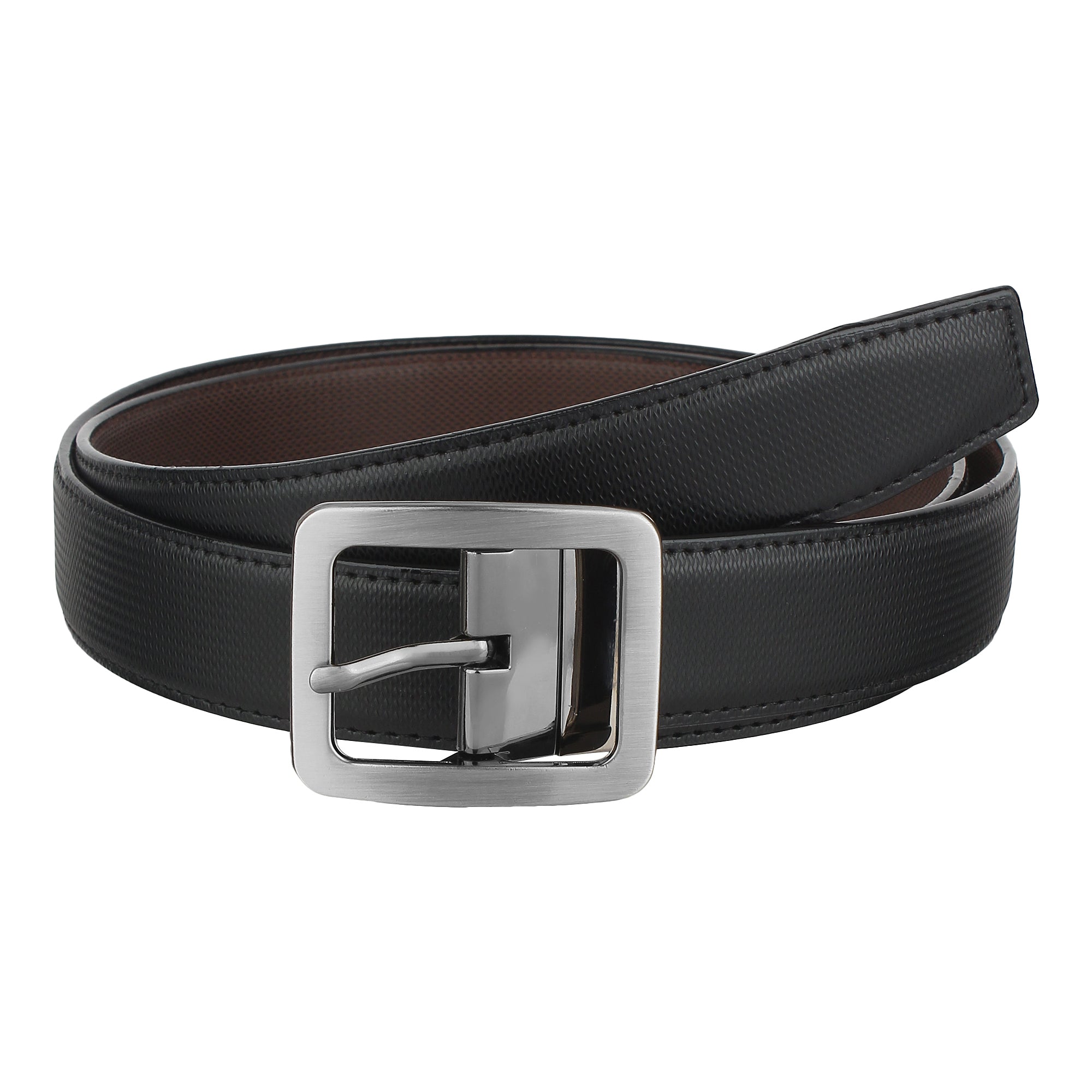 USL Men's PU Leather Reversible Belt