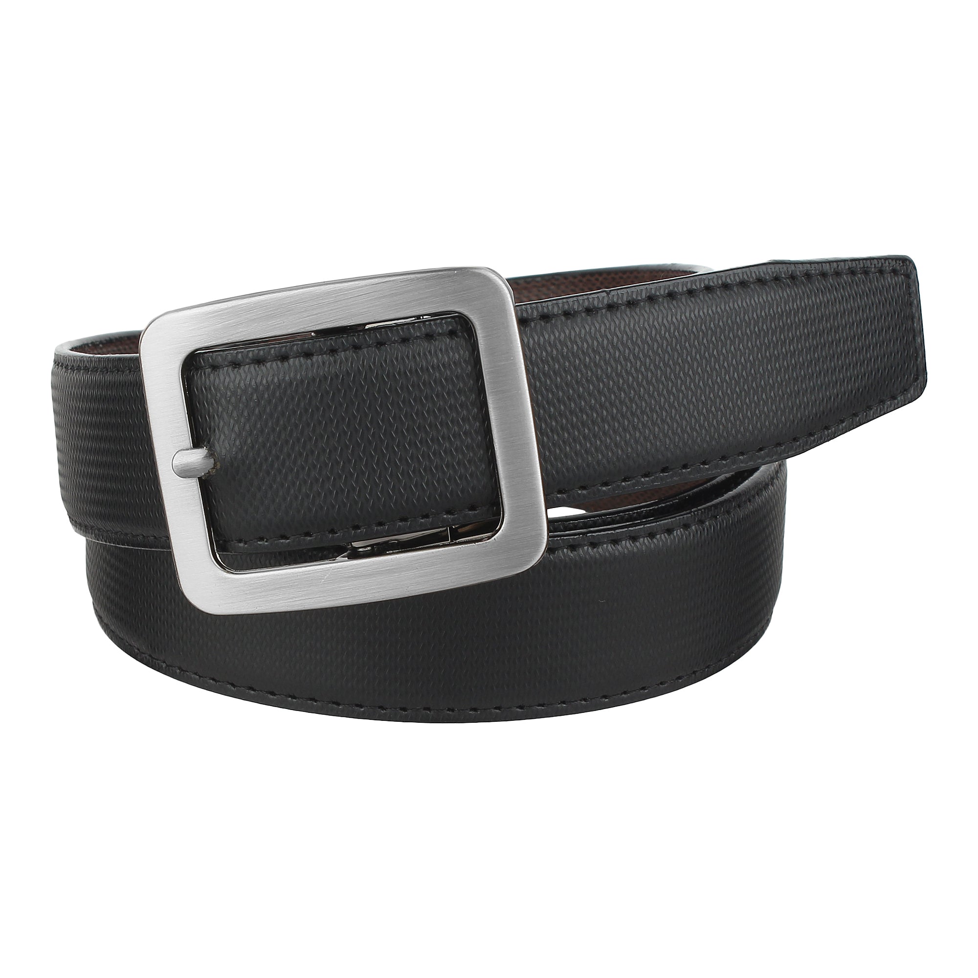 USL Men's PU Leather Reversible Belt