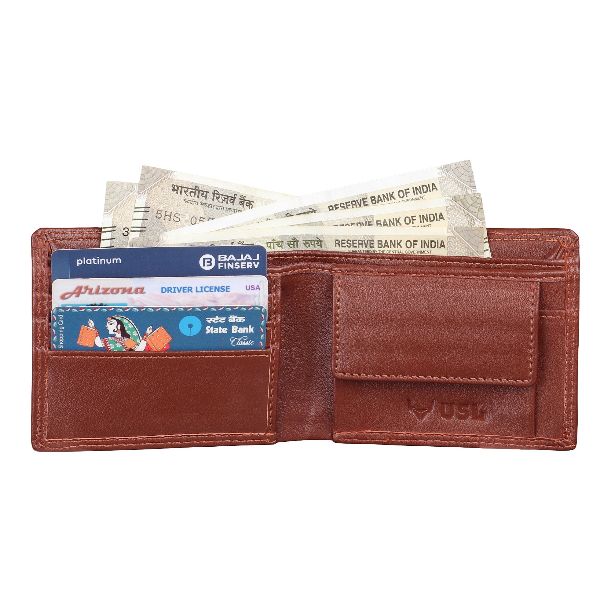 USL Classic Faux Leather Wallet: Your Everyday Essential