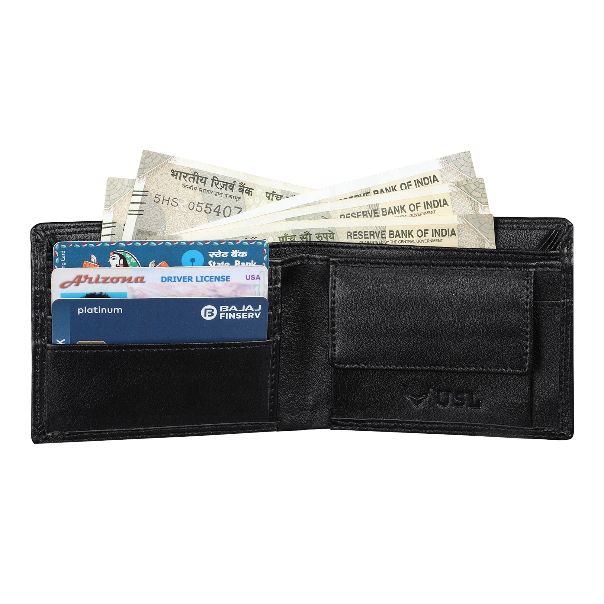 USL Classic Faux Leather Wallet: Your Everyday Essential