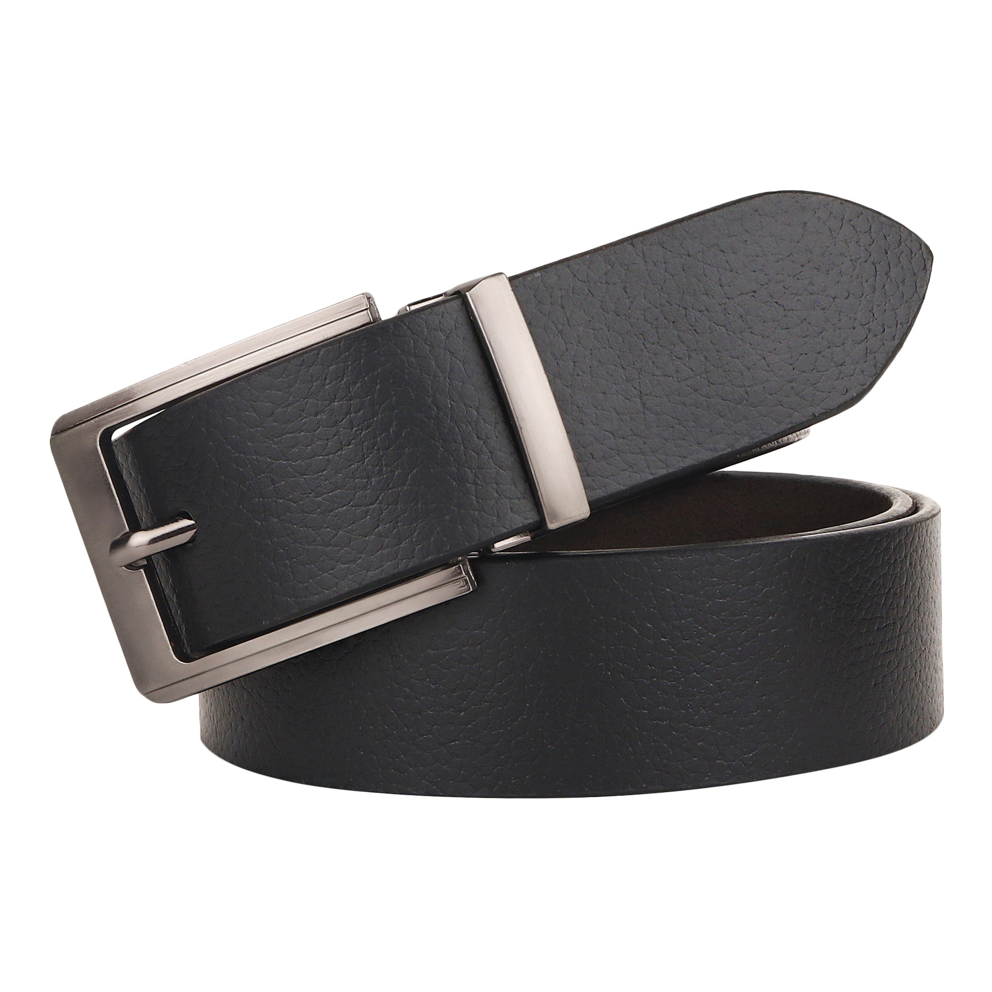 USL Genuine Leather Belt with Double Prong Buckle for Jeans and Casual Wear belt for men stylish Leather for Men's/Boys