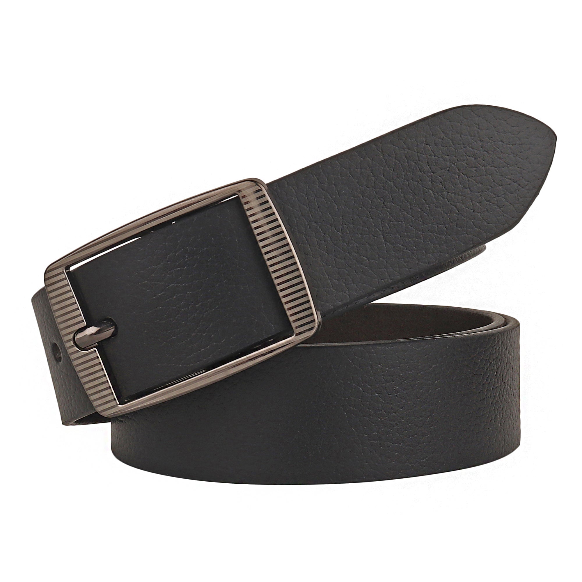 USL Men's Full Grain Genuine Leather Work Belt for Men - Leather with Heavy Buckle for Jeans