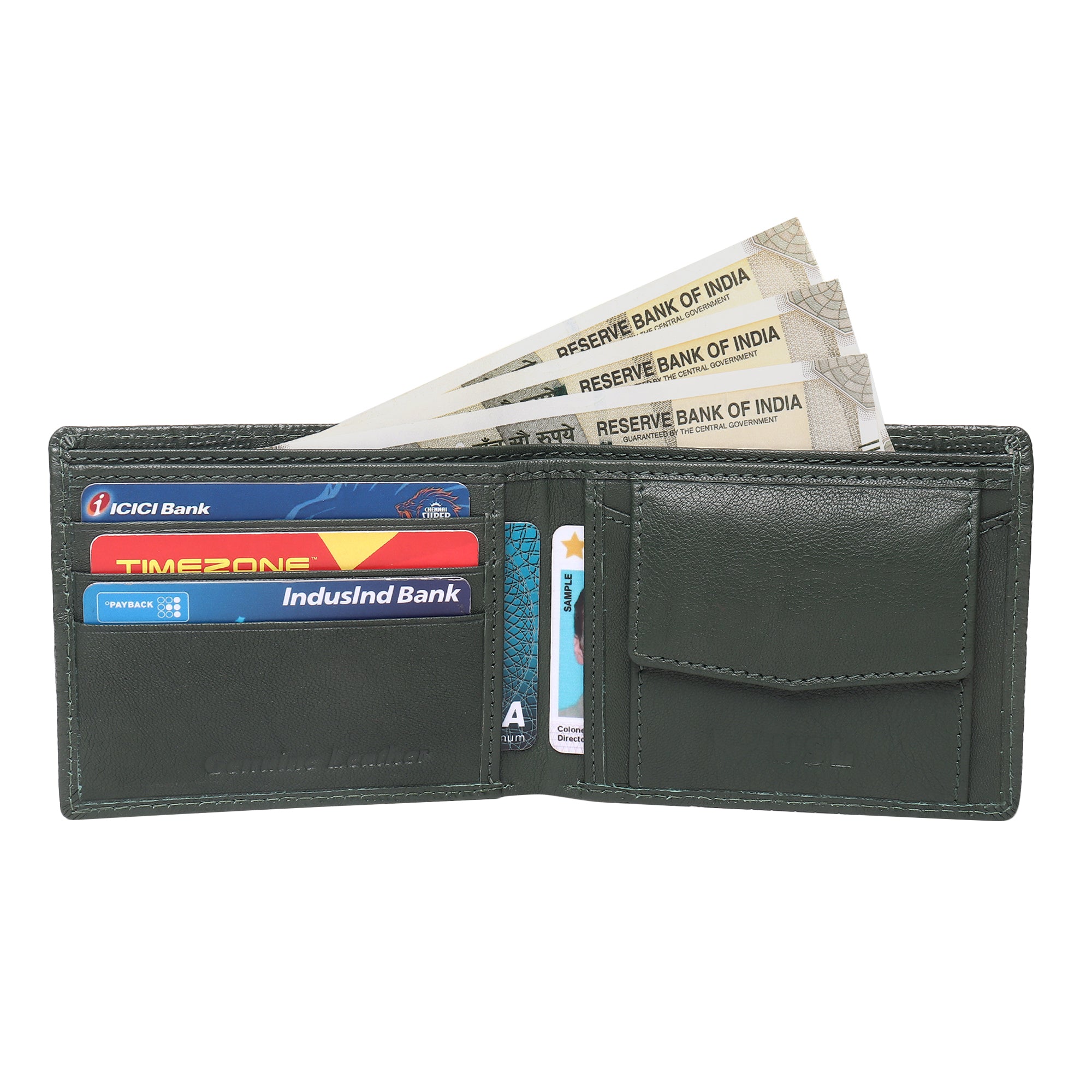 USL Premium Genuine Leather Wallet: Elegance and Durability Combined